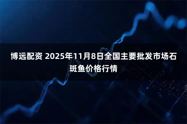 博远配资 2025年11月8日全国主要批发市场石斑鱼价格行情