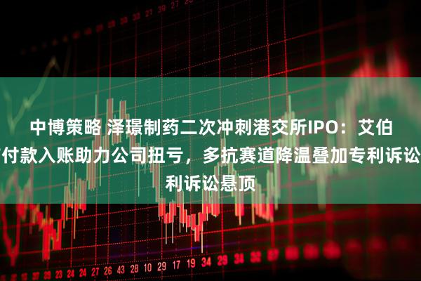 中博策略 泽璟制药二次冲刺港交所IPO：艾伯维首付款入账助力公司扭亏，多抗赛道降温叠加专利诉讼悬顶